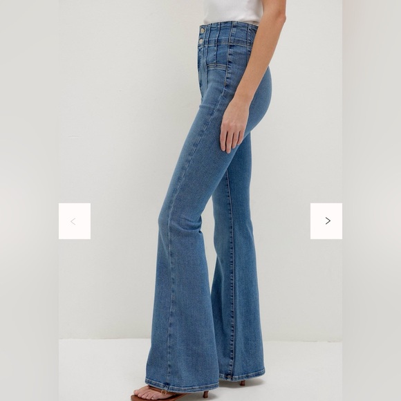 We the Free People Jayde Flare Jeans - Picture 3 of 11